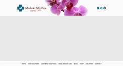 Desktop Screenshot of muskokamedispa.ca